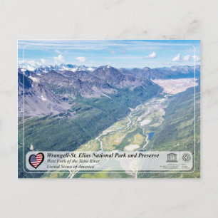 Wrangell-St. Elias National Park och Preserve Vykort