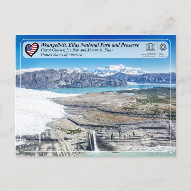 Wrangell-St. Elias National Park och Preserve Vykort (Framsida)