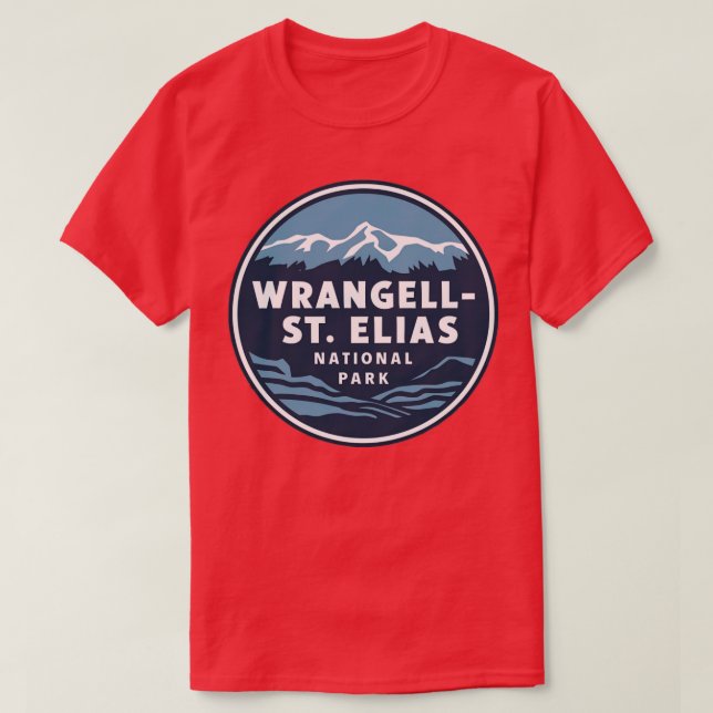 Wrangell St Elias National Park TShirt T Shirt (Design framsida)