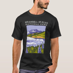 Wrangell St Elias nationalpark Alaska Camping H T Shirt