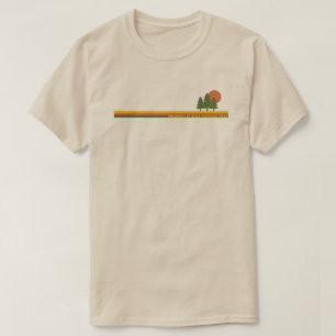 Wrangell-St. Elias nationalpark Gräs Träd Sol T Shirt