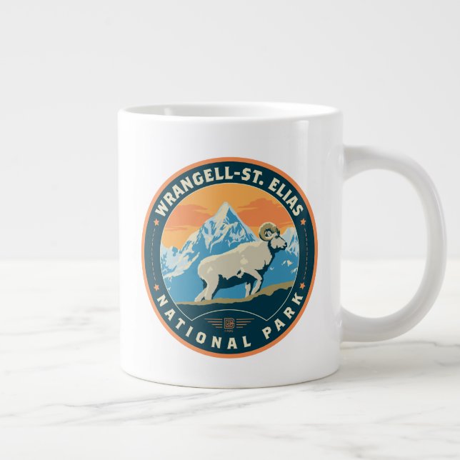 Wrangell-St Elias nationalpark Jumbo Mugg (Höger)