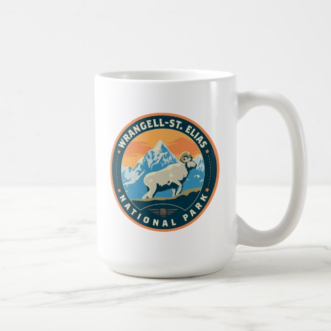 Wrangell-St Elias nationalpark Kaffemugg (Höger)