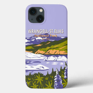 Wrangell St Elias nationalpark Nizina Sjö Alaska