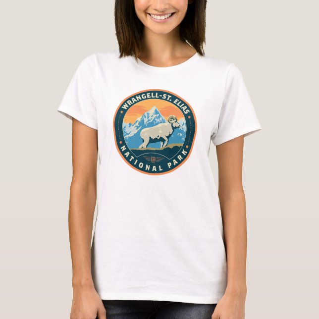 Wrangell-St Elias nationalpark T Shirt (Framsida)