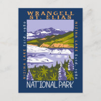 Wrangell St Elias Nationalpark Vintage slitstark d