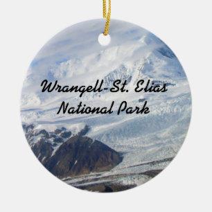 Wrangell-St. Elias nationalparkprydnad Julgransprydnad Keramik