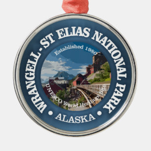Wrangell-St Elias (NP2) Julgransprydnad Metall