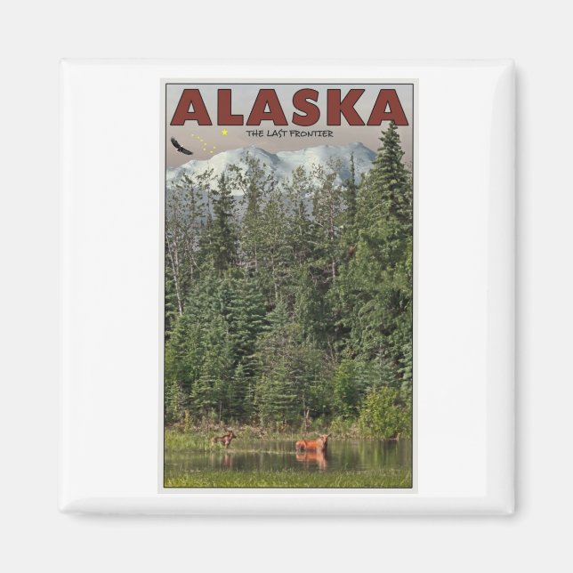 Wrangell-St Elias - Sista gränsskiktet Magnet (Framsidan)