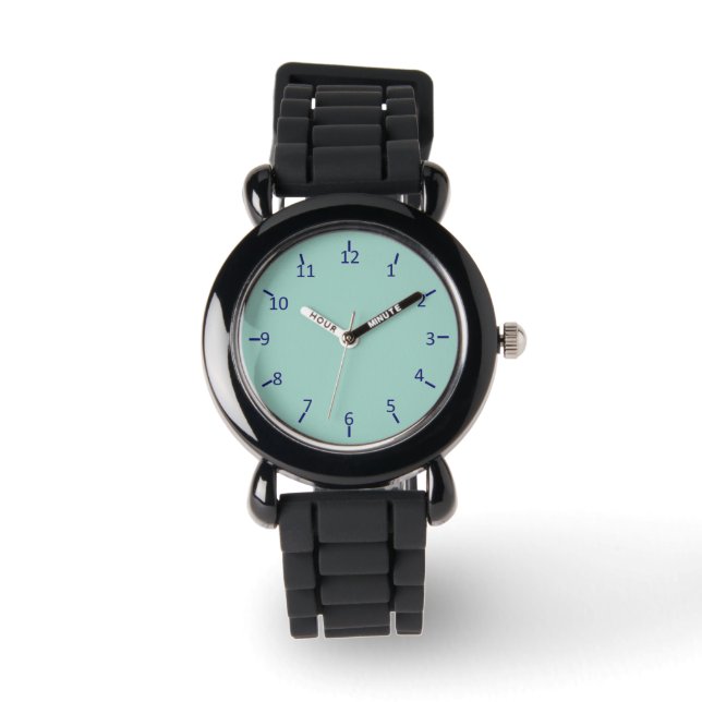 Wrangler Navy Denim Armbandsur (Framsida)