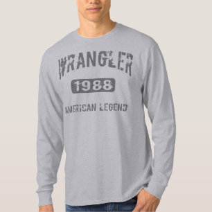 Wranglerutslagsplatsskjorta 1988 t-shirt