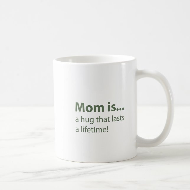 Wrap för inspirationerande Mors dag Kaffemugg (Höger)