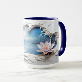 Wrap Sublicering mugg i Mugg i 3D liggande liggand