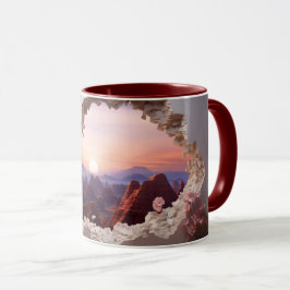 Wrap Sublicering mugg i Mugg i 3D liggande liggand