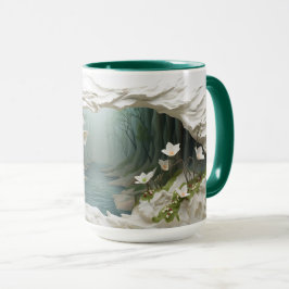 Wrap Sublicering mugg i Mugg i 3D liggande liggand
