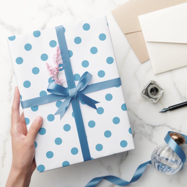 Wrap Your Gift in Sky Blue Serenity Presentpapper (Gifting)