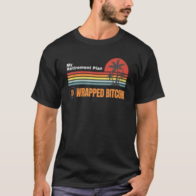 Wrapped Bitcoin är mitt krypto Wbtc-program för Pe T Shirt (Framsida)