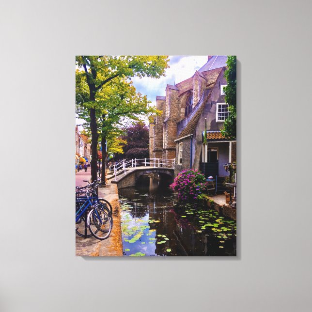 Wrapped canvas - Amsterdam (Framsida)