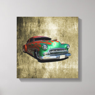 Wrapped Canvas med gammal bil