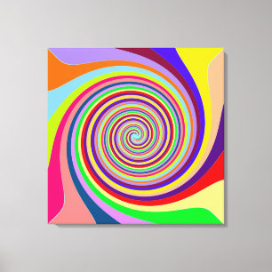 Wrapped Canvas Skriv ut med flera färgader