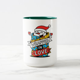 Wrapped in Love Christmas Två-Tonad Mugg