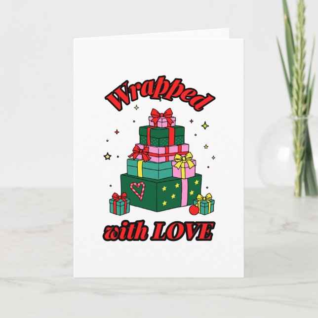 Wrapped with Love Kort (Framsida)