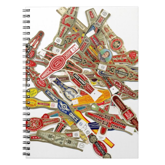 Wrappers-Cigar Ring Anteckningsbok (Framsidan)