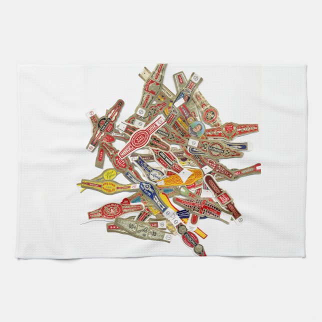 Wrappers-Cigar Ring Kökshandduk (Horisontell)