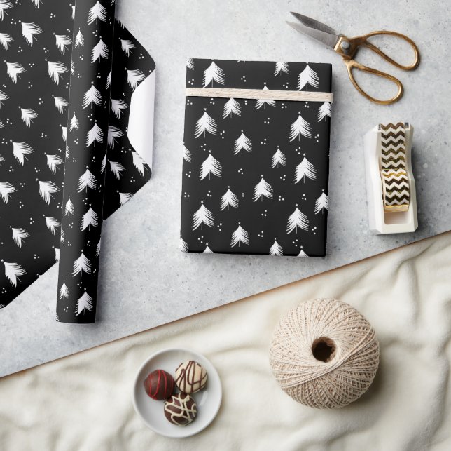 Wrapping Paper - Christmas Pattern Presentpapper (Hantverk)