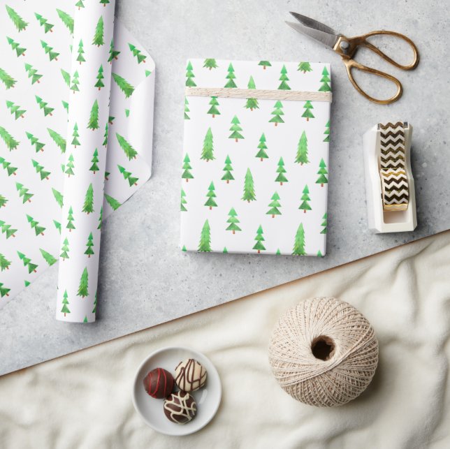 Wrapping Paper - Christmas Pattern Presentpapper (Hantverk)