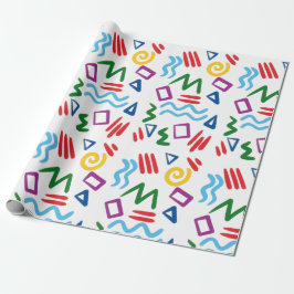 Wrapping Paper-Educational Kids Wrapping Paper Presentpapper