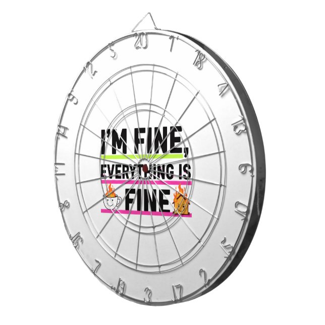 Wrapping Paper Flat Sheet Set of 3 Darttavla (Högra Framsidan)