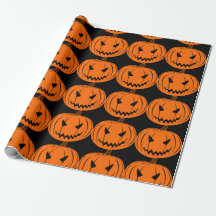 Wrapping paper for Halloween
