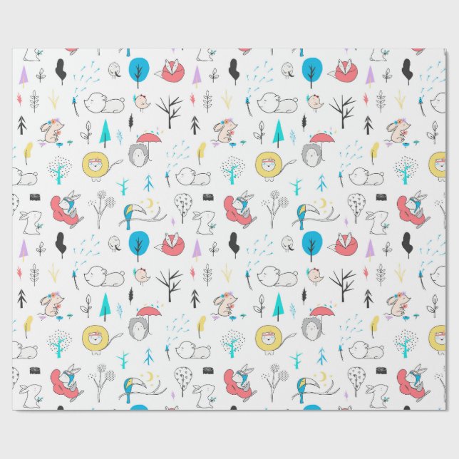 Wrapping Paper Presentpapper (Platt)