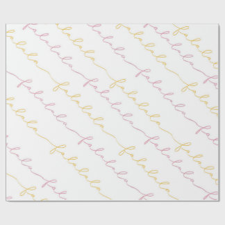 Wrapping Paper Presentpapper