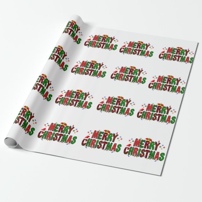 Wrapping Paper Presentpapper (Utrullad)