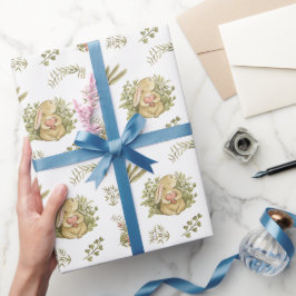 Wrapping Paper - Rabbits Pattern Presentpapper