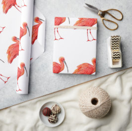 Wrapping Paper - Scarlet Ibis Presentpapper