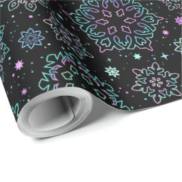 Wrapping paper "Snowflakes" Presentpapper