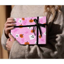 Wrapping Paper Spooky Halloween  Presentpapper