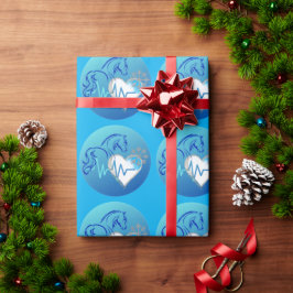 Wrapping Paper Winter Logo  Presentpapper