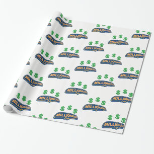 Wrapping papper Millionaire Presentpapper