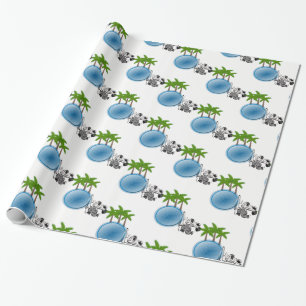 Wrapping Papper Poolman Presentpapper
