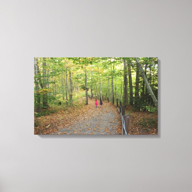 Wraps för barndomsvänner canvastryck (Framsida)