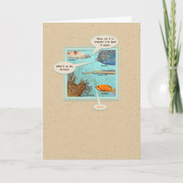 Wrasse & Friends-apologikort Kort