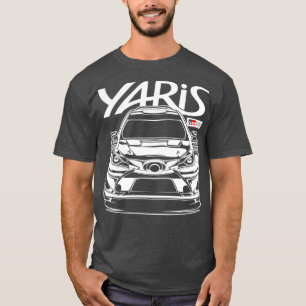 WRC Yaris Gazoo Tävla White Print T Shirt
