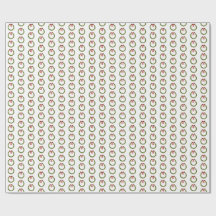 Wreath Wrapping Paper