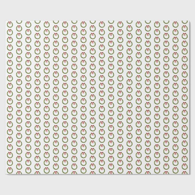Wreath Wrapping Paper  Presentpapper (Platt)