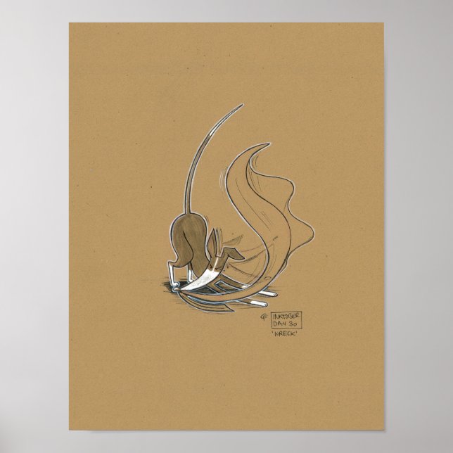 "Wreck" Poster (Framsidan)