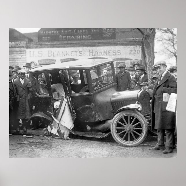 Wrecken Antique Car, 1920-talet Poster (Framsidan)